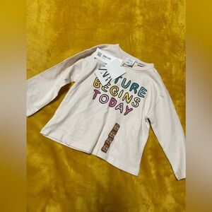 T-shirt with long sleeves ZARA